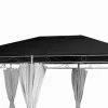 Pavillons*SIENA GARDEN Dachbezug anthrazit zu Toscana Pavillon 3x4 Meter