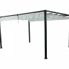 Pavillons*SIENA GARDEN Dachbezug hellgrau zu Sky Pavillon 3x4 Meter