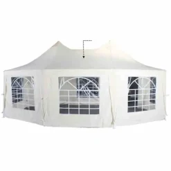 Pavillons*SIENA GARDEN Dachbezug weiß zu Quatar Pavillon 5x6,8 Meter
