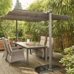 Pavillons*SIENA GARDEN Enna Sonnensegel | 350x250x220 cm