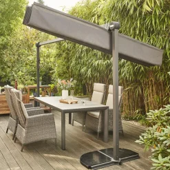 Pavillons*SIENA GARDEN Enna Sonnensegel | 350x250x220 cm