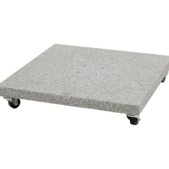 Schirmst盲nder*SIENA GARDEN Ennio Base Granit | 120 kg | hellgrau