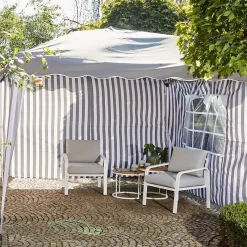 Pavillons*SIENA GARDEN Faltpavillon Seitenteile | 195x295 cm