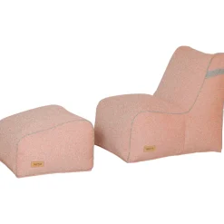 Wintergartenmöbel | Sitzsäcke*SIENA GARDEN FEEL.U Hocker | Polypropylen modern red