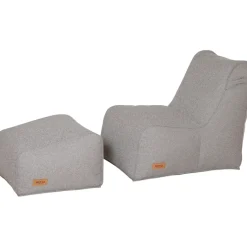 Wintergartenmöbel | Sitzsäcke*SIENA GARDEN FEEL.U Hocker | Polypropylen soul grey