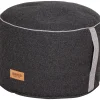 Wintergartenmöbel | Sitzsäcke*SIENA GARDEN FEEL.U Pouf | Polypropylen dark grey
