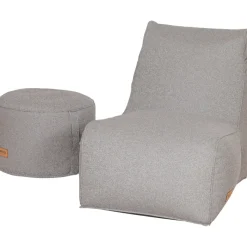 Wintergartenmöbel | Sitzsäcke*SIENA GARDEN FEEL.U Pouf | Polypropylen soul grey