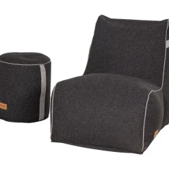 Sitzsäcke | Wintergartenmöbel*SIENA GARDEN FEEL.U Pouf | Polypropylen dark grey