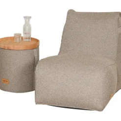 Sitzsäcke | Wintergartenmöbel*SIENA GARDEN FEEL.U Pouf | Polypropylen deep sand