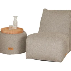 Wintergartenmöbel | Sitzsäcke*SIENA GARDEN FEEL.U Pouf | Polypropylen deep sand