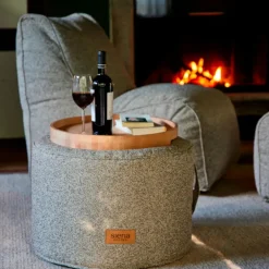 Wintergartenmöbel | Sitzsäcke*SIENA GARDEN FEEL.U Pouf | Polypropylen deep sand