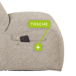 Sitzsäcke | Wintergartenmöbel*SIENA GARDEN FEEL.U Sitzsack | Polypropylen deep sand | inkl. Schutzhülle