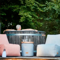 Sitzsäcke | Wintergartenmöbel*SIENA GARDEN FEEL.U Sitzsack | Polypropylen nordic blue | inkl. Schutzhülle