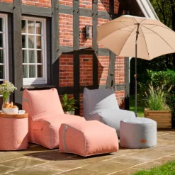 Sitzsäcke | Wintergartenmöbel*SIENA GARDEN FEEL.U Sitzsack | Polypropylen nordic blue | inkl. Schutzhülle