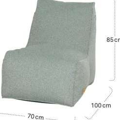 Sitzsäcke | Wintergartenmöbel*SIENA GARDEN FEEL.U Sitzsack | Polypropylen soft green | inkl. Schutzhülle