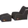 Sitzsäcke | Wintergartenmöbel*SIENA GARDEN FEEL.U Sitzsack-Set | Polypropylen dark grey