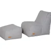 Sitzsäcke | Wintergartenmöbel*SIENA GARDEN FEEL.U Sitzsack-Set | Polypropylen nordic blue