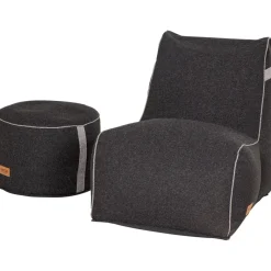 Sitzsäcke | Wintergartenmöbel*SIENA GARDEN FEEL.U Sitzsack-Set | Polypropylen dark grey