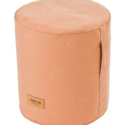 Sitzsäcke | Wintergartenmöbel*SIENA GARDEN FLOW.U Pouf | Polypropylen apricot