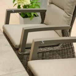 Essgruppen*SIENA GARDEN Gartenmöbelset Sincro Ausziehtisch + 6x Corido Move Gartensessel