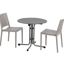 Balkonmöbel | Essgruppen*SIENA GARDEN Gartenmöbelset Sola Klapptisch + 2x Urban Lights Lane