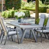 Essgruppen*SIENA GARDEN Gartenmöbelset Tirana Ausziehtisch + 4x Valencia Move Gartensessel