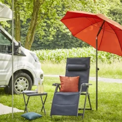 Camping*SIENA GARDEN Hockeraufsatz Campingtischplatte | MDF grau