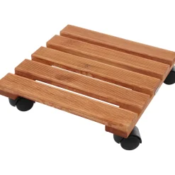 Pflanzgefäße*SIENA GARDEN Holz-Pflanzenroller Buche FSC® 100%