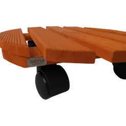 Pflanzgefäße*SIENA GARDEN Holz-Pflanzenroller Buche FSC® 100%
