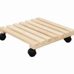 Pflanzgefäße*SIENA GARDEN Holz-Rolluntersetzer