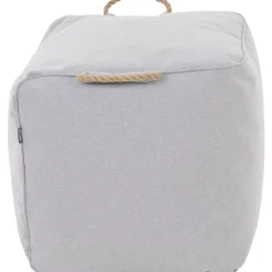 Gartenhocker*SIENA GARDEN Integral Hocker | Polyester/Polyethylen chalkgrey