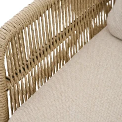 Loungemöbel | Gartenbänke*SIENA GARDEN Kansas Bank | 2-Sitzer | Rattangeflecht taupe