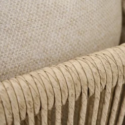 Loungemöbel | Gartenbänke*SIENA GARDEN Kansas Bank | 2-Sitzer | Rattangeflecht taupe