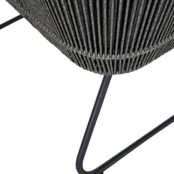 Loungemöbel | Loungesets*SIENA GARDEN Kansas Modul Ecke | Rattangeflecht dunkelgrau