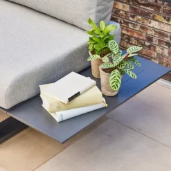 Loungetische*SIENA GARDEN Lardos Beistelltisch | Aluminium matt anthrazit
