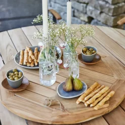 Esstische*SIENA GARDEN Lazy Susan Drehteller | Teakholz FSC® 100 % natur