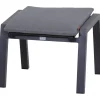 Gartenhocker*SIENA GARDEN Lindos Hocker | RANOTEX® grau