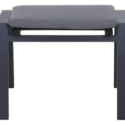 Gartenhocker*SIENA GARDEN Lindos Hocker | RANOTEX® grau
