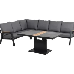 Höhenverstellbare Tische*SIENA GARDEN Lindos Lifttisch | Keramik anthrazit