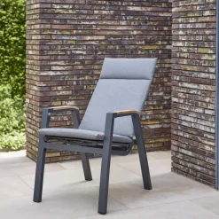 Move Sessel*SIENA GARDEN Lindos Relax Move Gartensessel | RANOTEX® grau