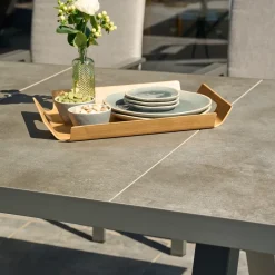 Ausziehtische*SIENA GARDEN London Ausziehtisch | Keramik anthrazit