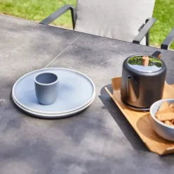 Esstische*SIENA GARDEN London Gartentisch | Keramik anthrazit