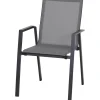 Stapelsessel*SIENA GARDEN London Stapelsessel | RANOTEX® schwarz-grau