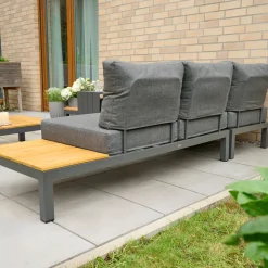 Loungesets*SIENA GARDEN Loungeset Brighton Loungetisch + Ecklounge