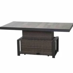 Loungesets*SIENA GARDEN Loungeset  Corido Lifttisch + 2x Move Gartensessel +  3-Sitzer-Loungesofa