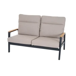 Loungesets*SIENA GARDEN Loungeset Talina Lifttisch + Cortina Loungesessel + 2-Sitzer Loungesofa + Hocker