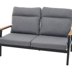 Loungesets*SIENA GARDEN Loungeset Talina Lifttisch + Cortina Loungesessel + 2-Sitzer Loungesofa + 3-Sitzer Loungesofa + Hocker