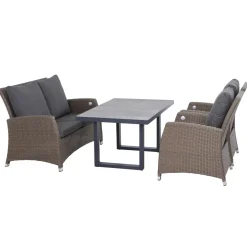Loungesets*SIENA GARDEN Loungeset  Teramo II Loungetisch + 2x Loungesessel
