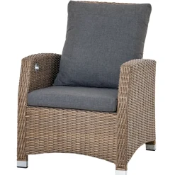 Loungesets*SIENA GARDEN Loungeset  Teramo II Loungetisch + 2x Loungesessel