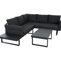 Loungesets*SIENA GARDEN Loungeset Weston Loungetisch + 2-Sitzer-Loungesofa + 3-Sitzer-Loungesofa